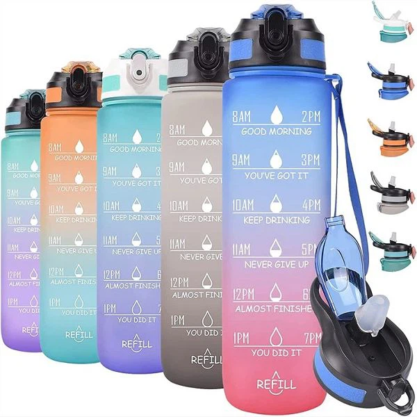 Motivational Sports Water Bottle