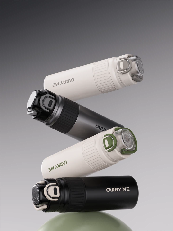 Stainless Steel Insulated Water Bottle With Removable Straw